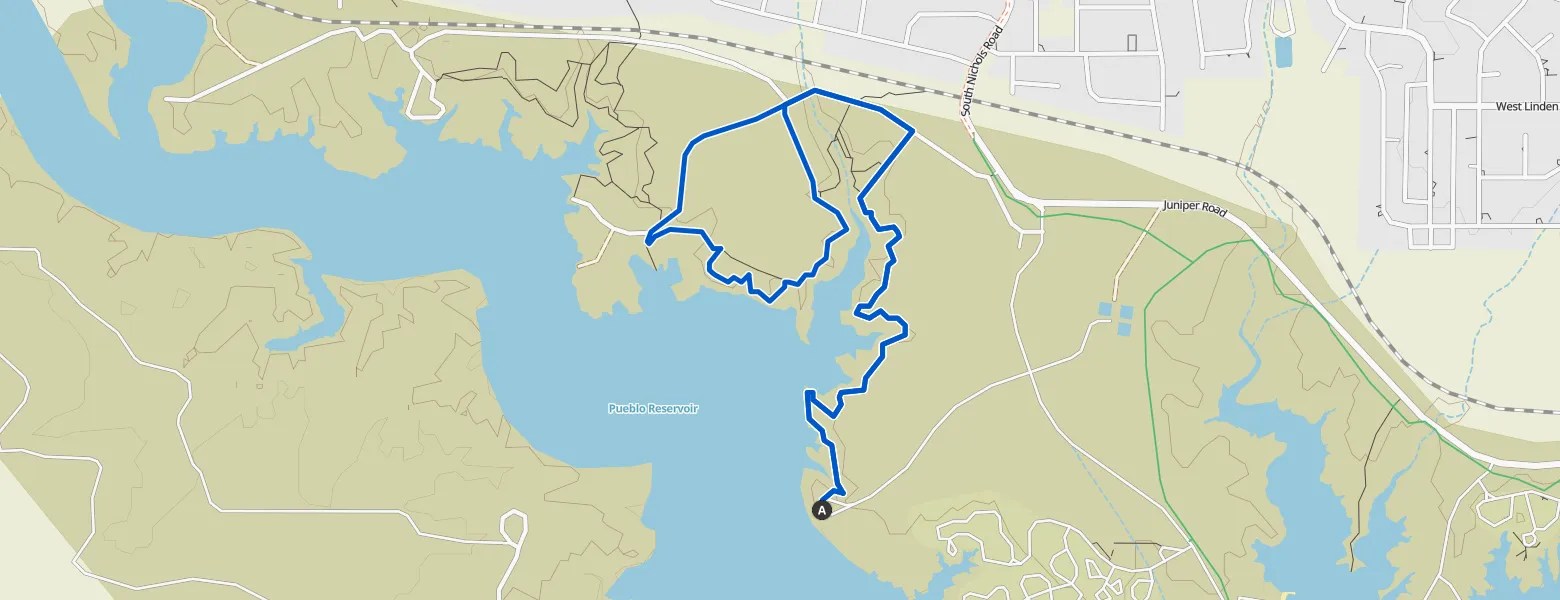 North Slope & Eagle Mesa Trails Loop — Pueblo Reservoir State Park